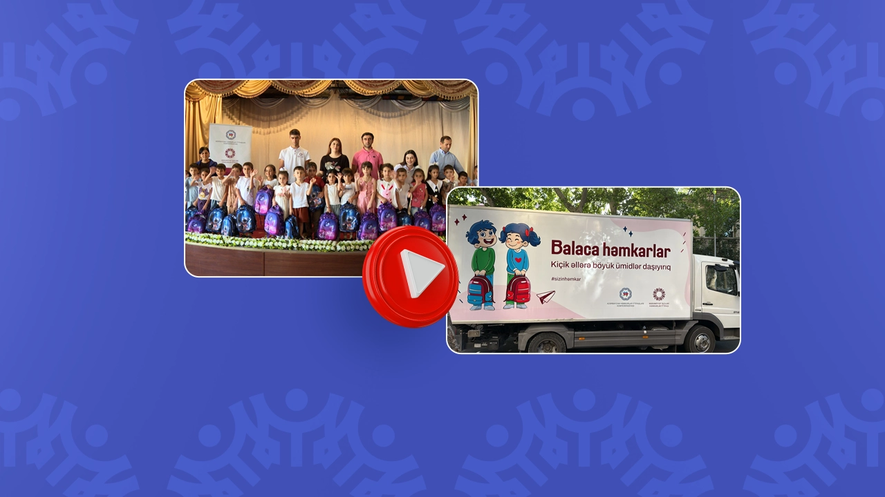 “Kiçik əllərə böyük ümidlər daşıyırıq” şüarı altında “Balaca Həmkarlar” layihəsi həyata keçirilib